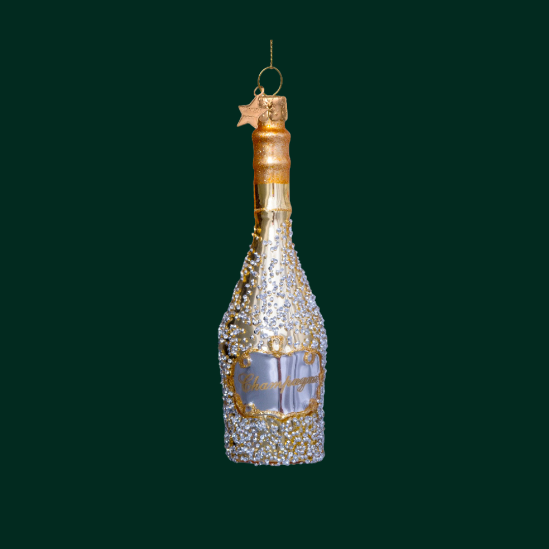 Ornament Vondels - Champagne fles