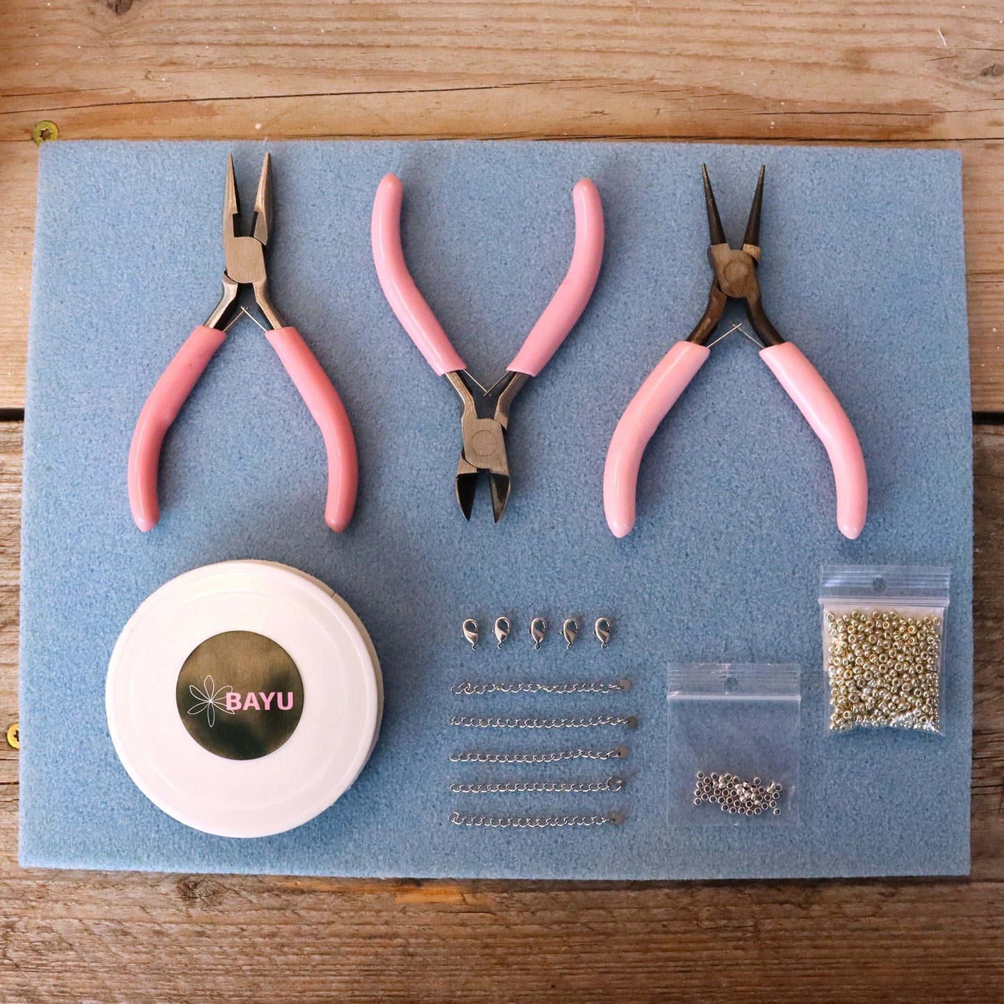 Starterpaket Ketten - silber