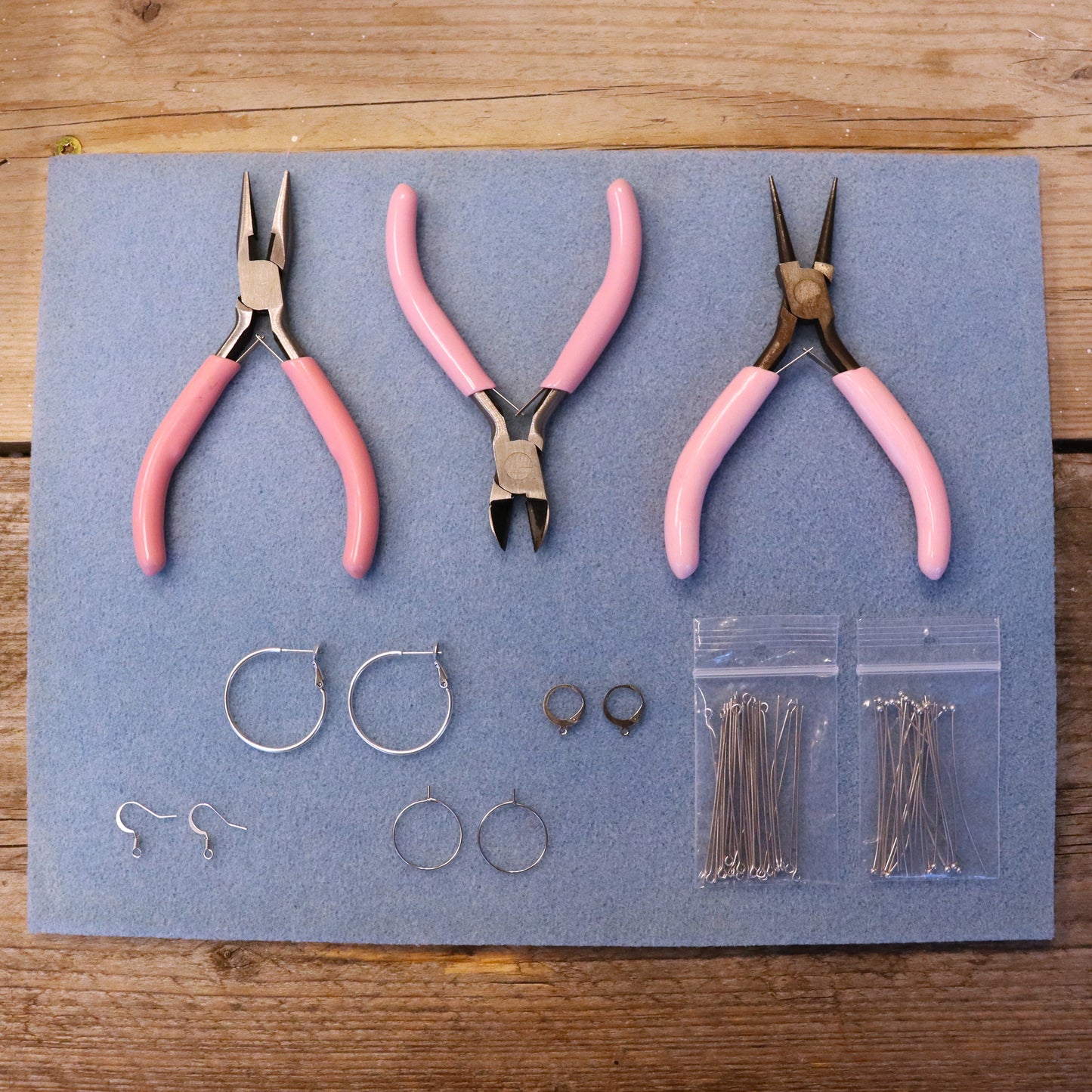 Starterspakket oorbellen - zilver