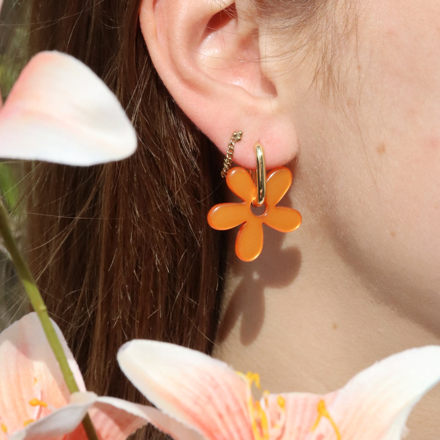 Polaris bloem - oranje