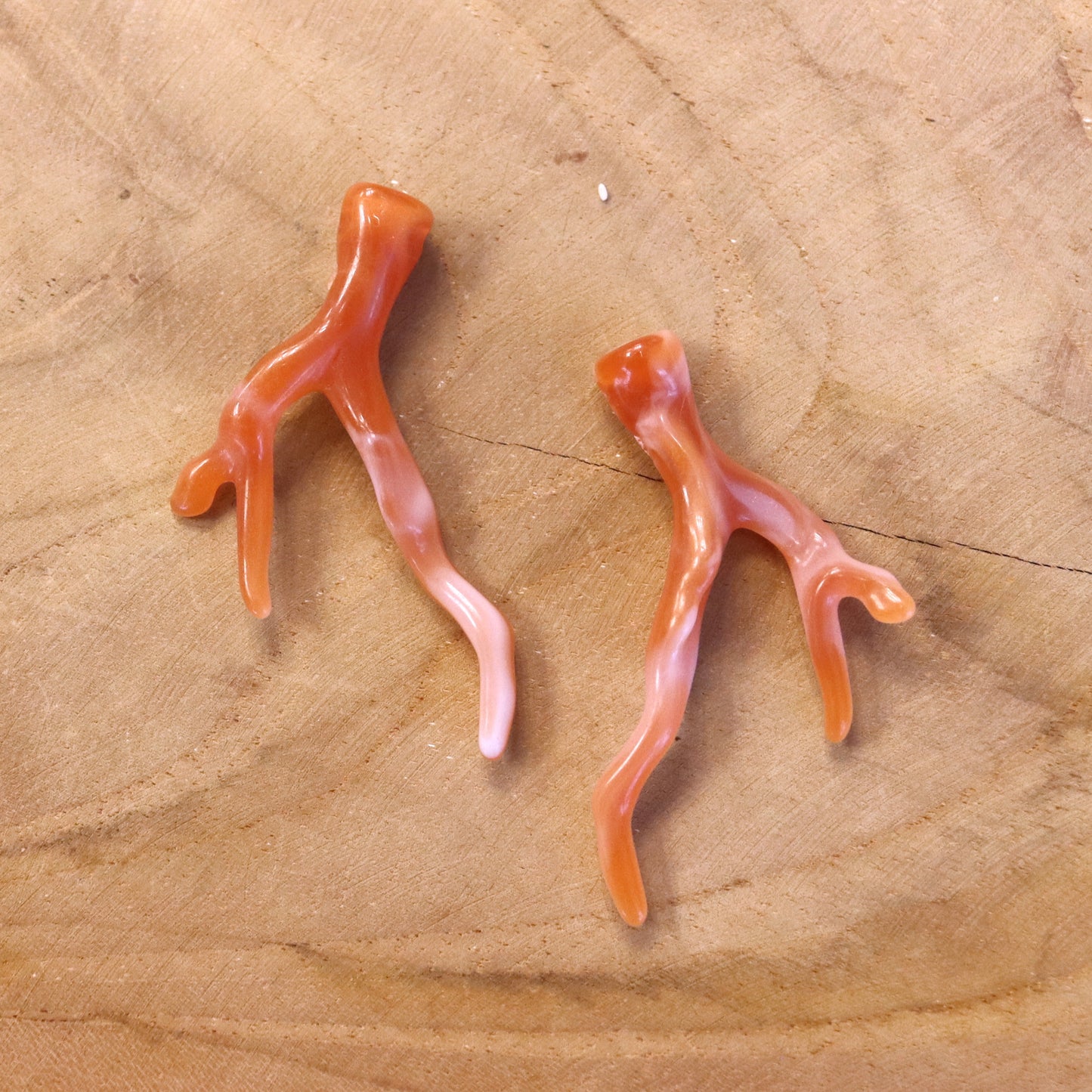 Kraal bruin - koraal acryl