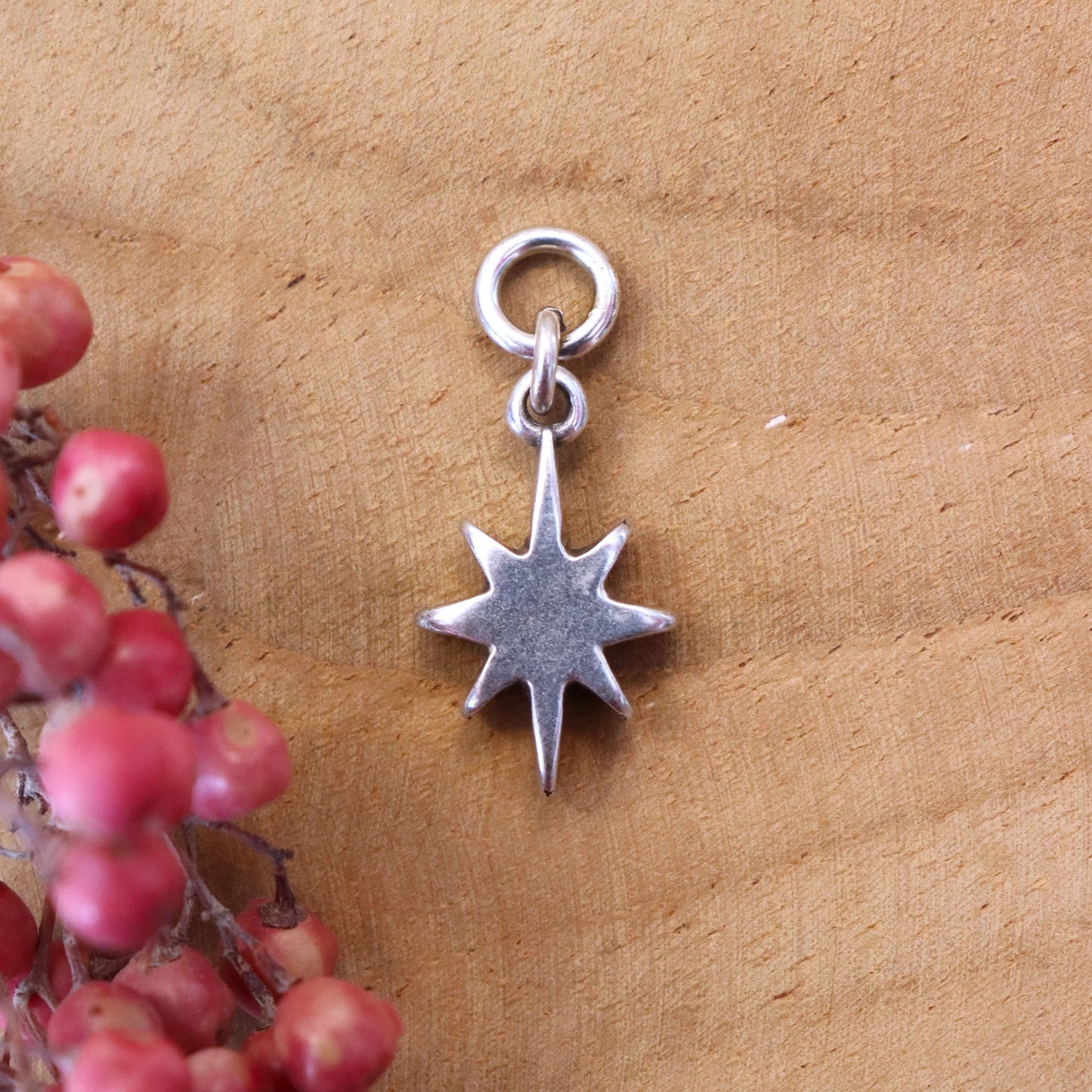 Earring clasp sparkle - silver