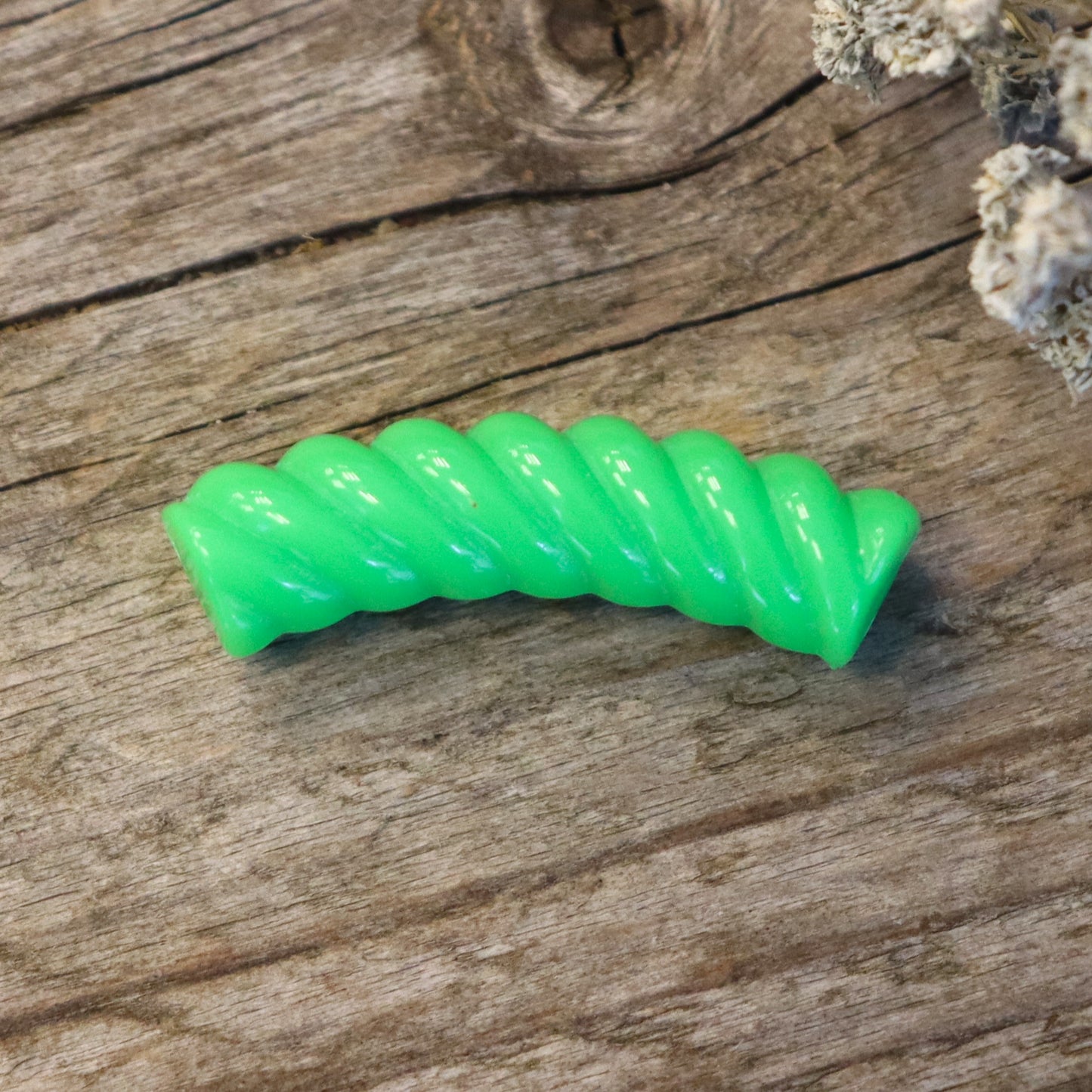 Acrylrohr gedreht - grün