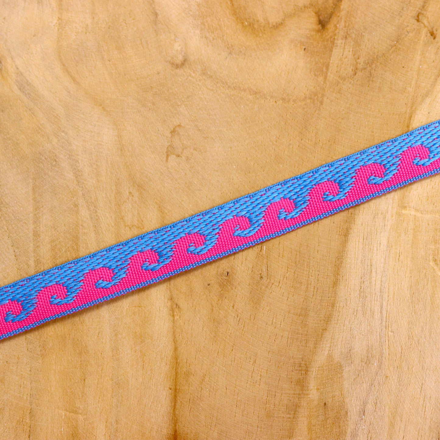 Lint golf blauw-roze