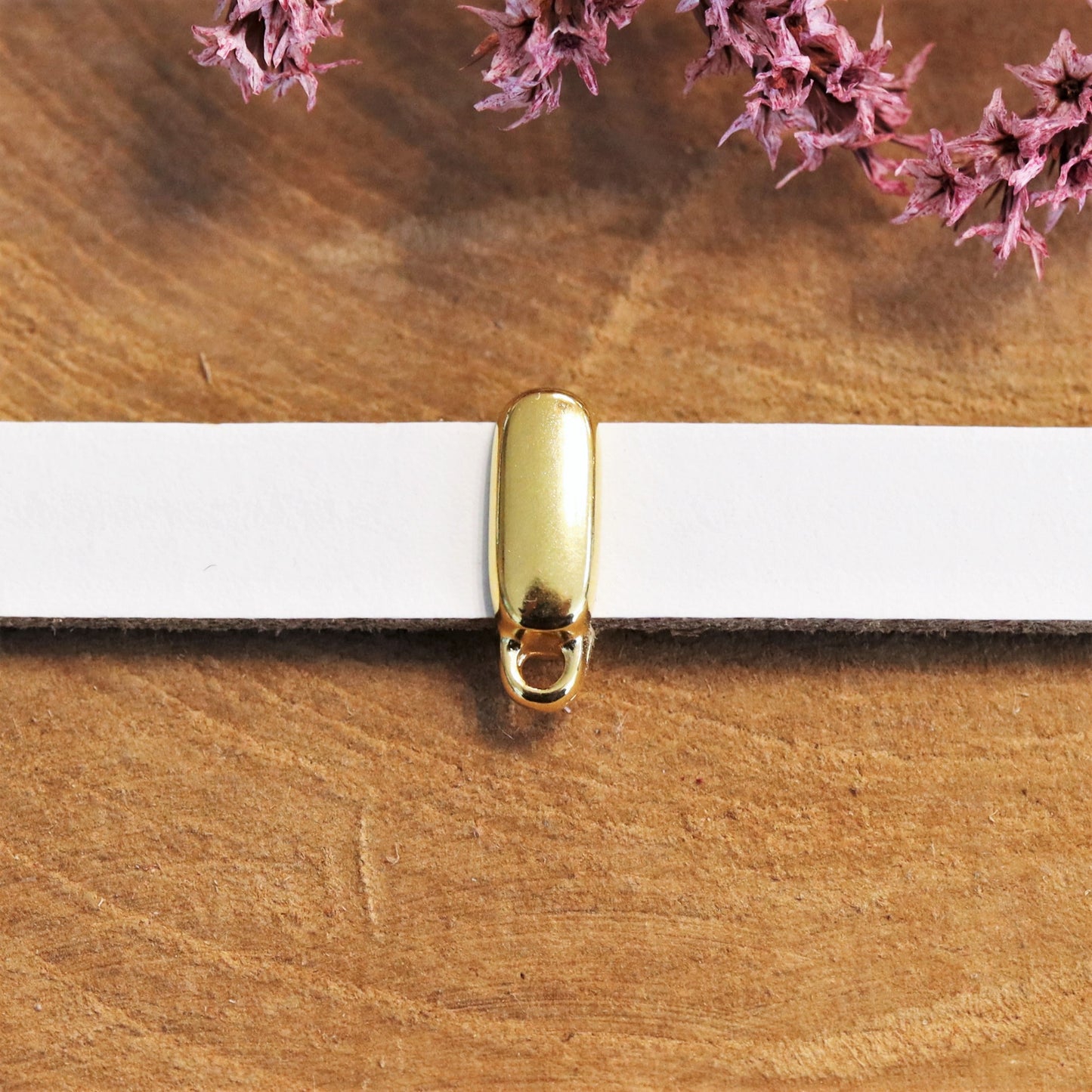 Schuiver 10 mm DQ GOUD met oogje