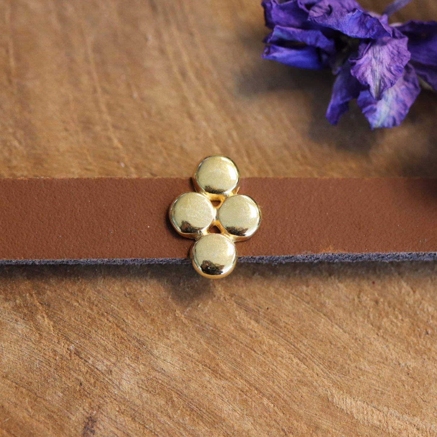 Schuiver 10 mm DQ GOUD cirkel ruit