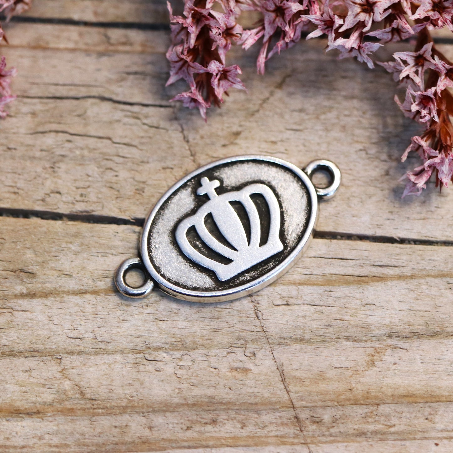 Tussenzetsel DQ zilver kroon