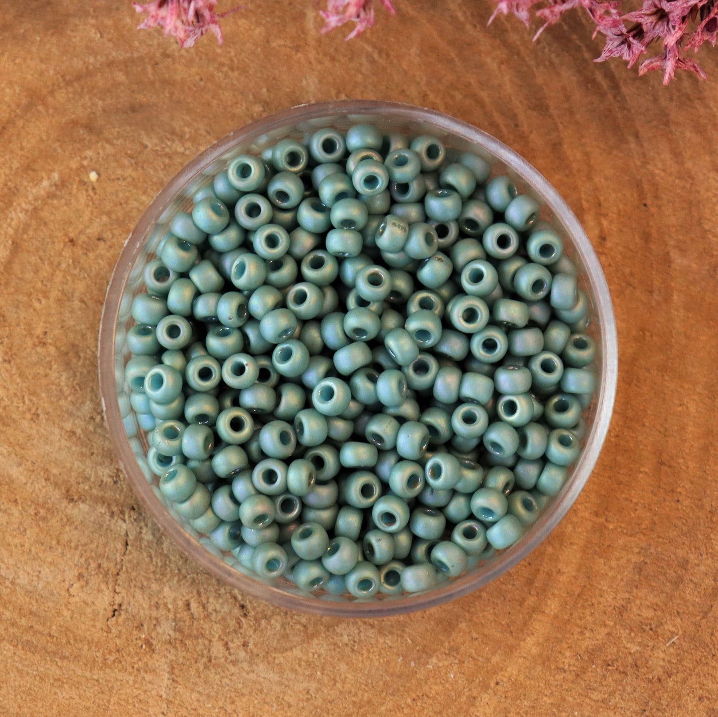 Mr8-4701 Opaque glazed frosted rainbow celadon 10 grams