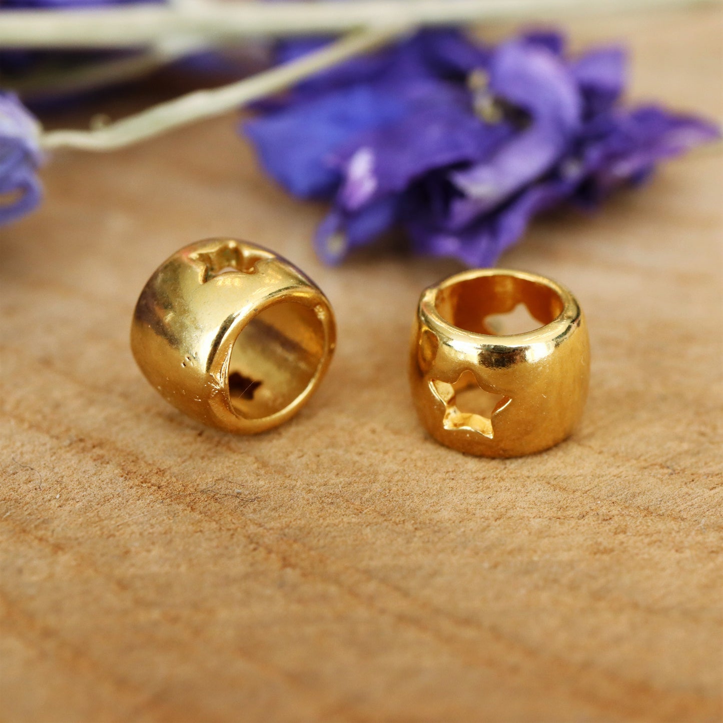 Perle DQ GOLD ausgestanzter Stern