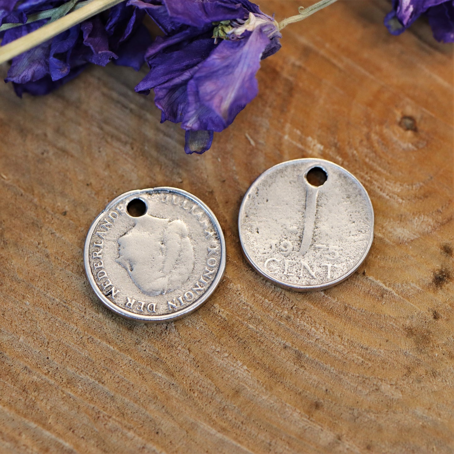 DQ silver charm 1 cent