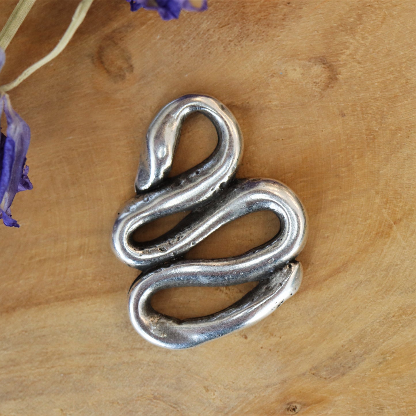 DQ silver snake charm