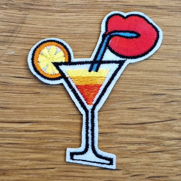 Patch - Cocktail strijkplaatje