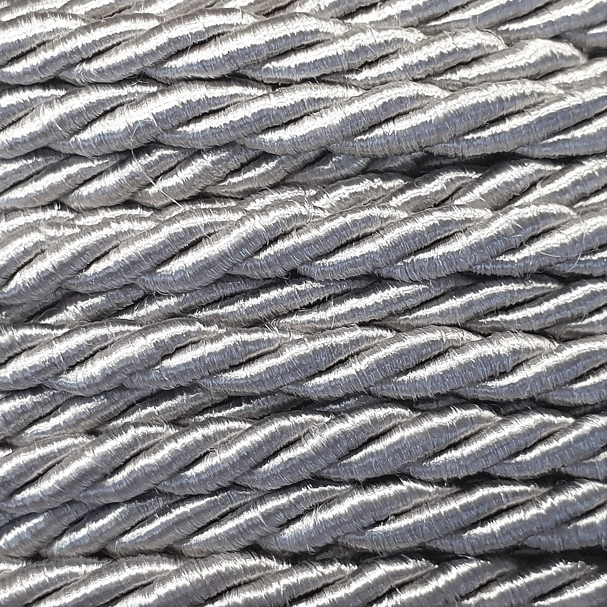 Twisted cord grey 2 meters