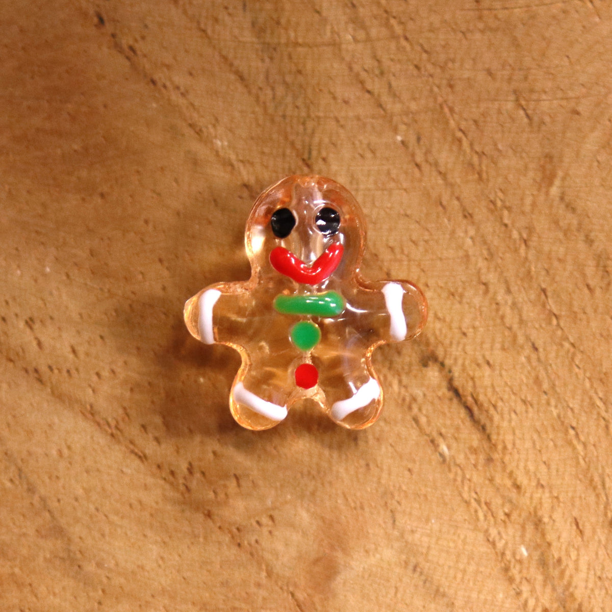 Unieke kralen in kerstkleuren