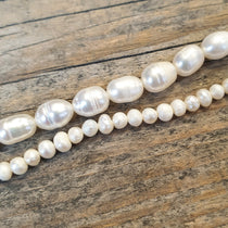 Natuurlijke schelp- en parelkralen - BAYU
