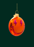 Ornament Vondels - Smiley oranje