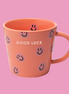 Vondels mug cappuccino - Good luck