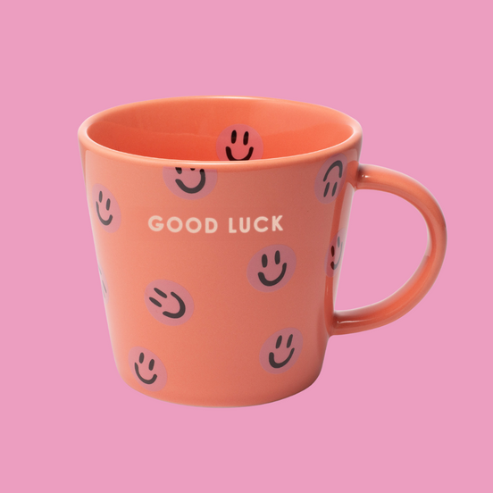 Vondels mok cappuccino - Good luck