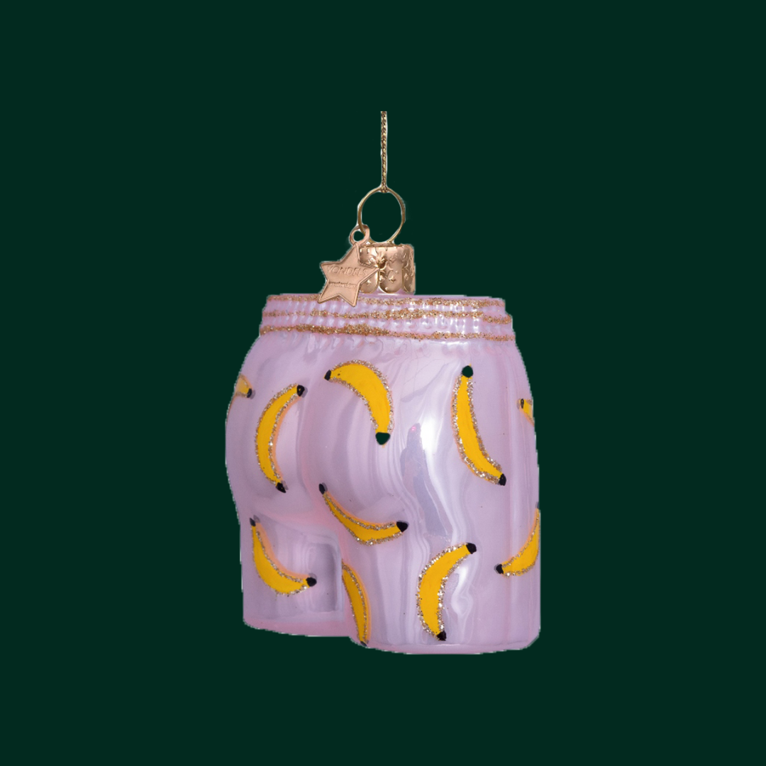Vondels Ornament - Bananen-Boxershorts