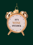 Ornament Vondels - Wine o'clock