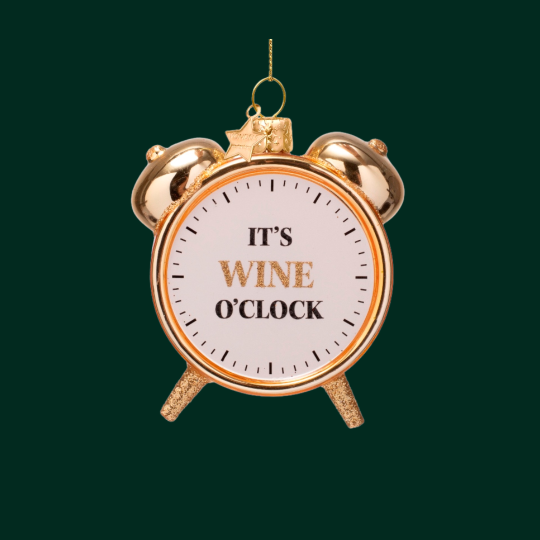 Ornament Vondels - Wine o'clock