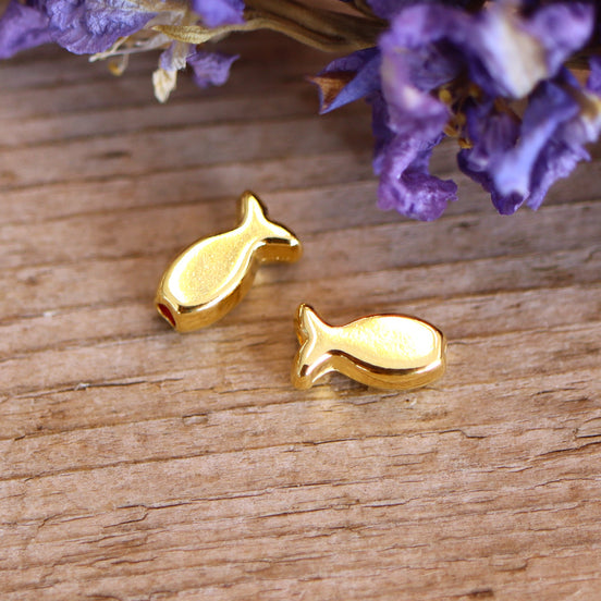 Kraal DQ GOUD klein visje