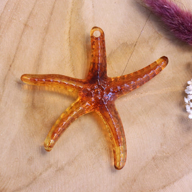 Bedel acryl - zeester amber