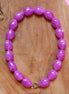 Kralenketting - chunky fuchsia