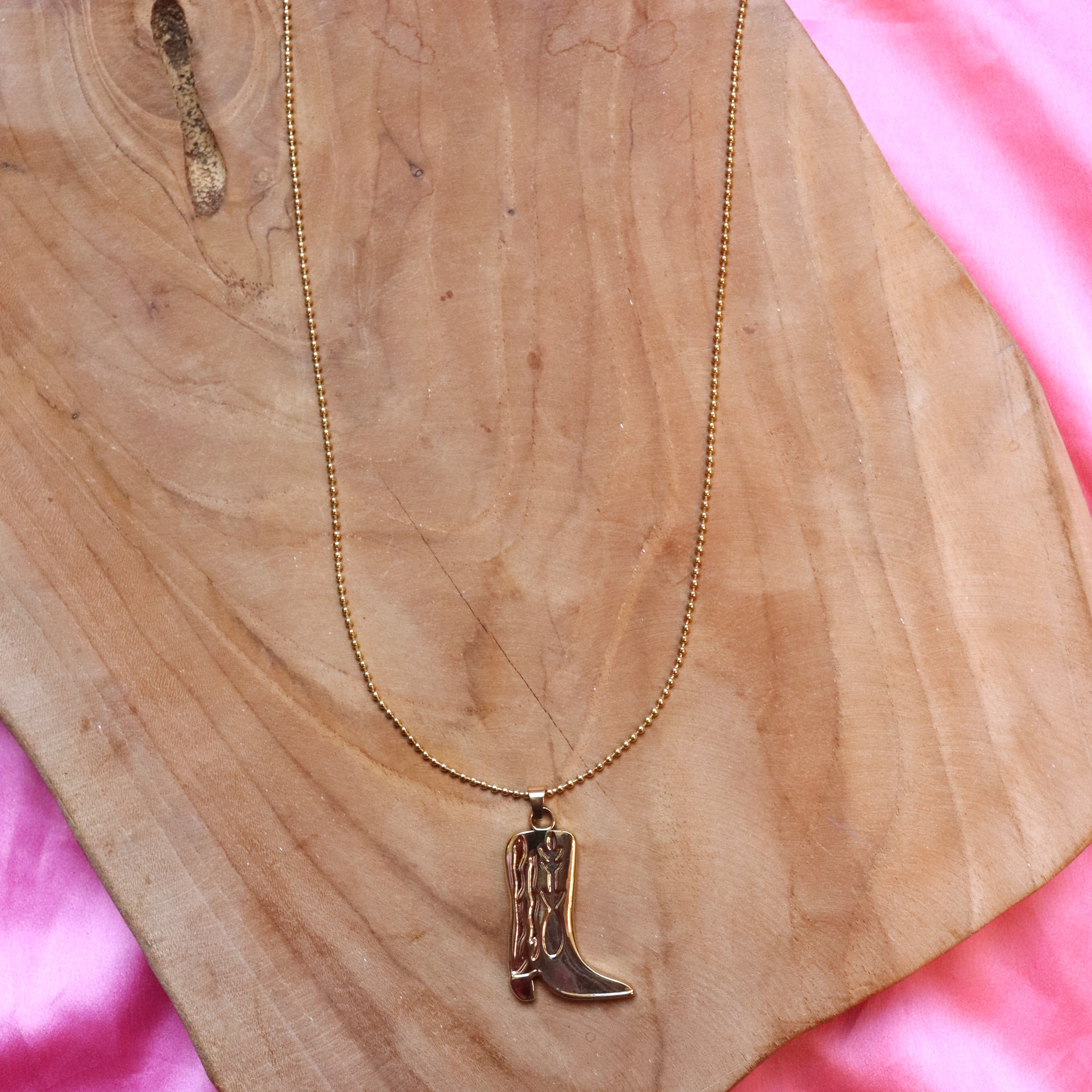 Stainless steel ketting cowboylaars