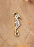 Tussenzetsel stainless steel GOUD zeepaardje