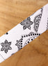 Bandana strook 3 meter - wit