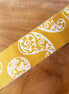 Bandana strook 3 meter - geel