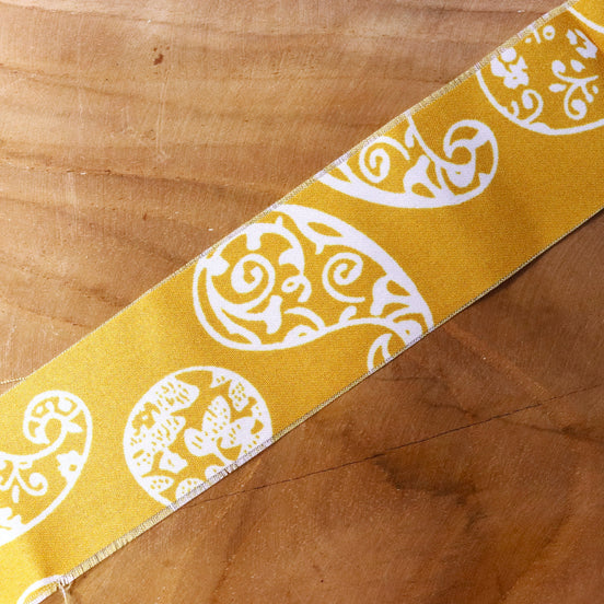 Bandana strook 3 meter - geel