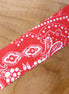 Bandana strook 3 meter - koraal