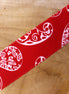 Bandana strook 3 meter - rood