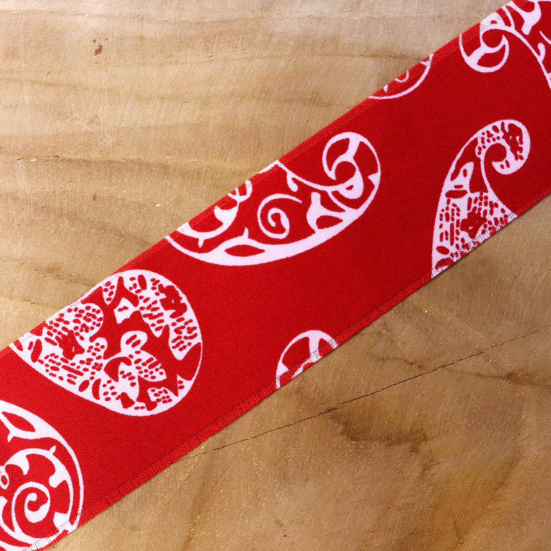 Bandana strook 3 meter - rood