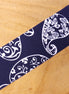 Bandana strook 3 meter - donkerblauw