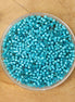DB-1782 White Lined AB Teal 5 gram