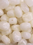 Acryl kraal rechthoek - Seashell