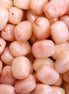 Acryl kraal rechthoek - Light salmon