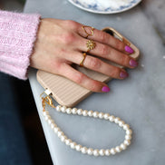 Stainless steel ring goud - open hart