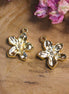 DQ gold flower charm