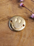 Tussenzetsel DQ GOUD smiley