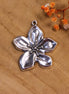 DQ silver pendant large flower 