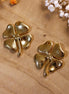 DQ GOLD large clover charm