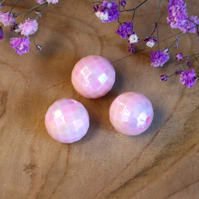 Perle rosa - Discokugel