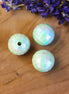 Bead green - disco ball