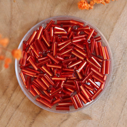 Stiftperlen rot 5 Gramm
