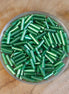 Bugle kralen green 5 gram