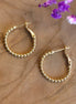 DQ GOLD earring with balls